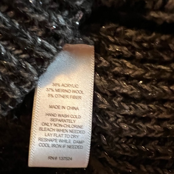 EXPRESS Cardigan Cozy Sweater Merino Wool Blend-Size L LIKE NEW - Picture 3 of 5